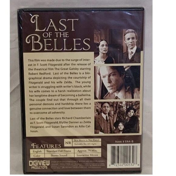 The Last of the Belles (DVD, 2006) Full Frame Susan Sarandon, Blythe Danner - Picture 2 of 2